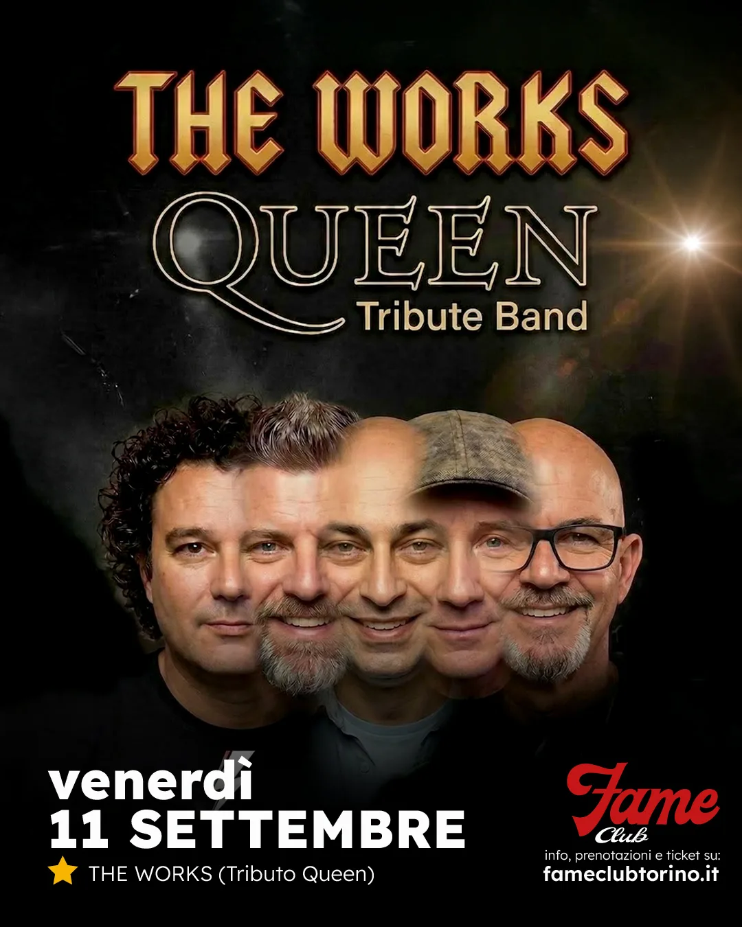 THE WORKS Queen Tribute Band