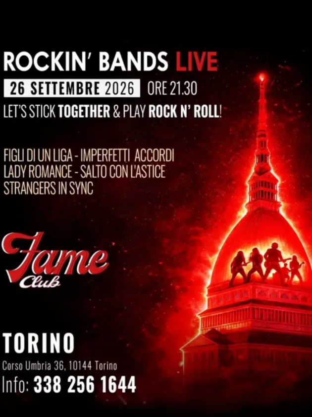 ROCKIN’ BANDS LIVE AL FAME CLUB