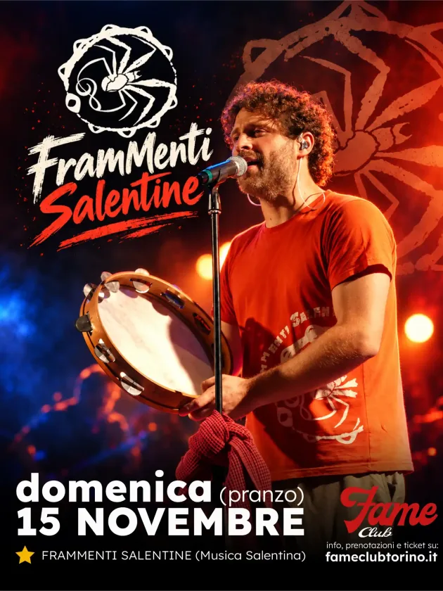 Pranzo Salentino + FramMenti Salentine | Domenica 15 Novembre 2026